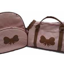 Kit Bolsa e Mochila na Praça da Árvore