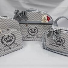Kit Bolsas Bebê Menino na Praça da Árvore