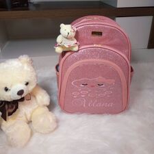 Mochila Rosa Impermeável em Alphaville