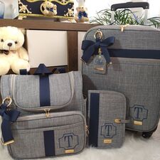 Mala de Bebê, Mochila Glamour e Porta Documento