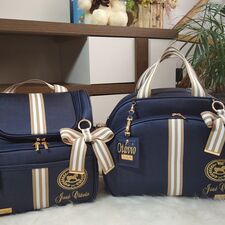 Kit Bolsa Bebê e Mochila Maternidade 2 em 1 Luxo em Promoção