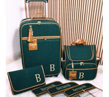 Bolsas de Bebe  Personalizadas Verde Musgo