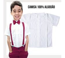 Kit Roupa Social  Menino - Festas - Casamento - Batizado - 76387