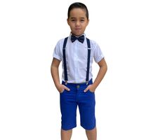 Kit Roupa Social Menino - Festas - Casamento - Batizado - 76685