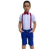 Kit Roupa Social Menino - Festas - Casamento - Batizado - 76744